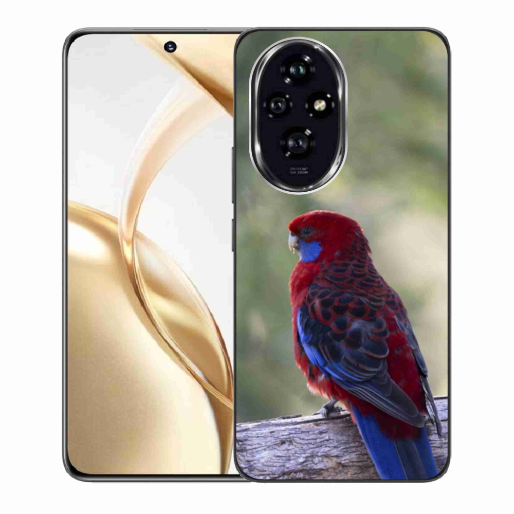 Gelový kryt mmCase na Honor 200 5G - papoušek rosela