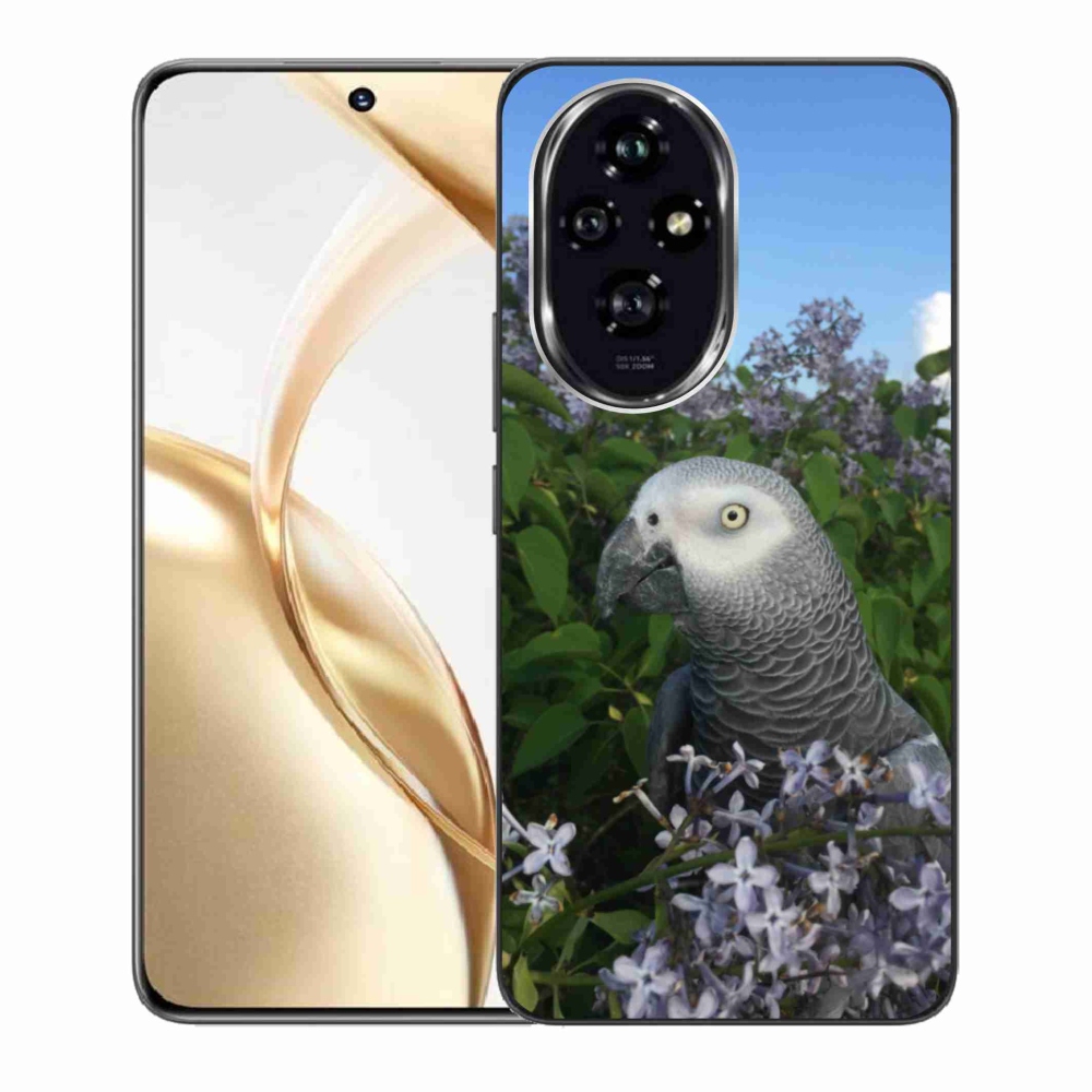 Gelový kryt mmCase na Honor 200 5G - papoušek žako