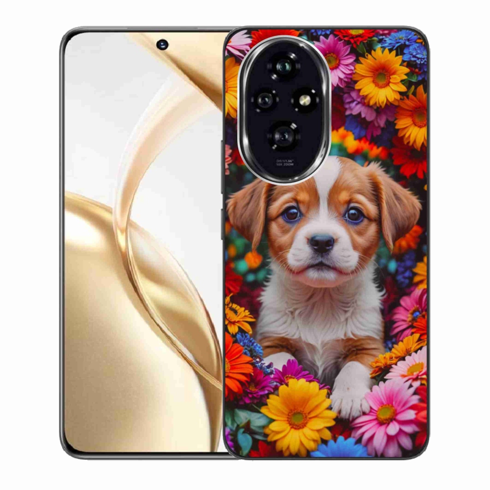 Gelový kryt mmCase na Honor 200 5G - roztomilé štěně