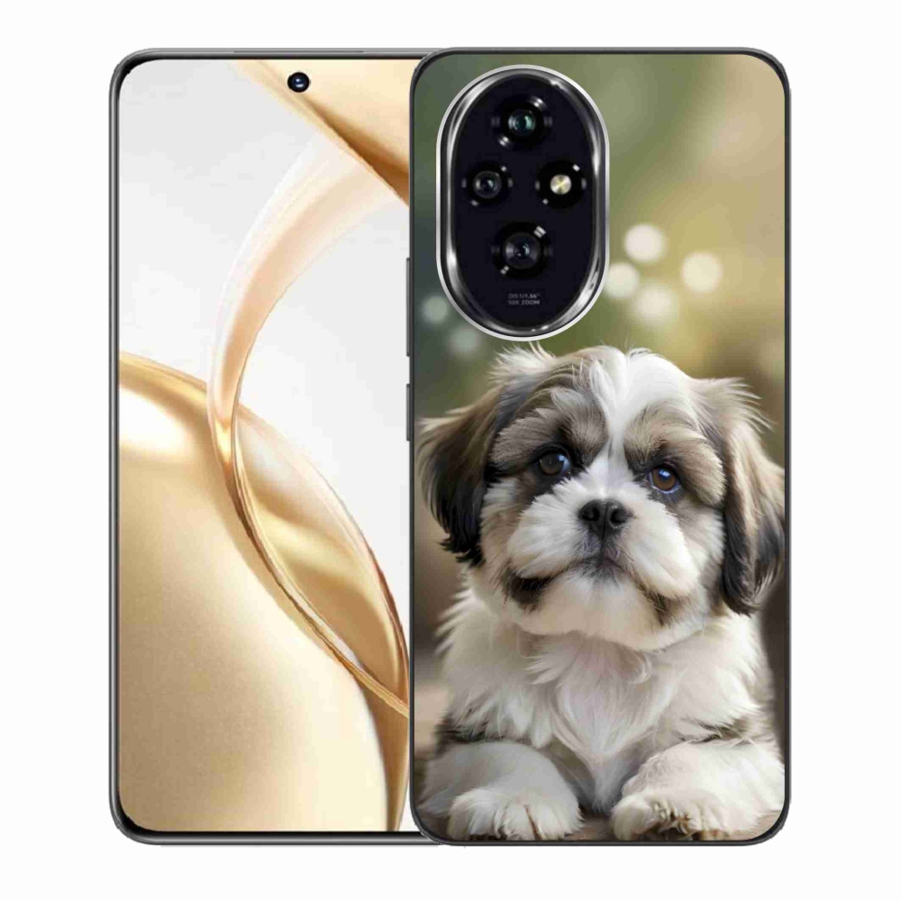 Gelový kryt mmCase na Honor 200 5G - roztomilý shih-tzu