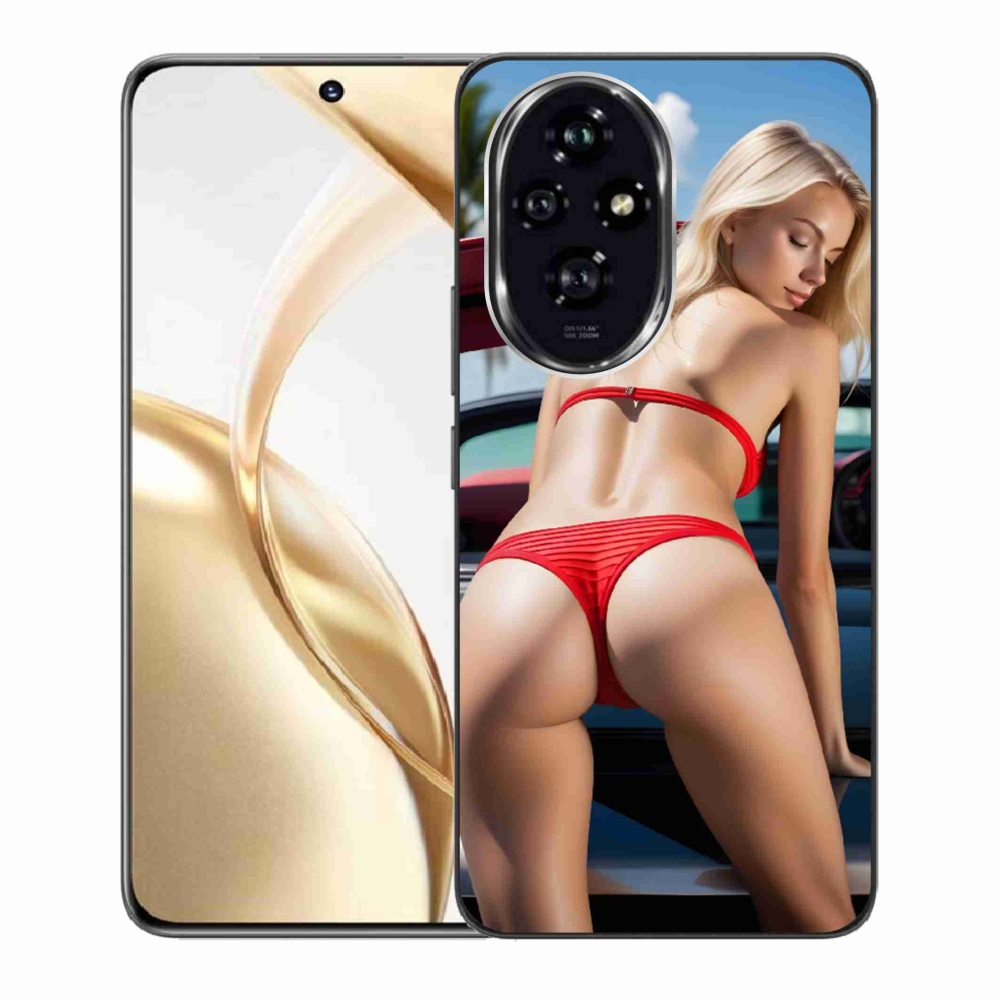 Gelový kryt mmCase na Honor 200 5G - sexy žena 2