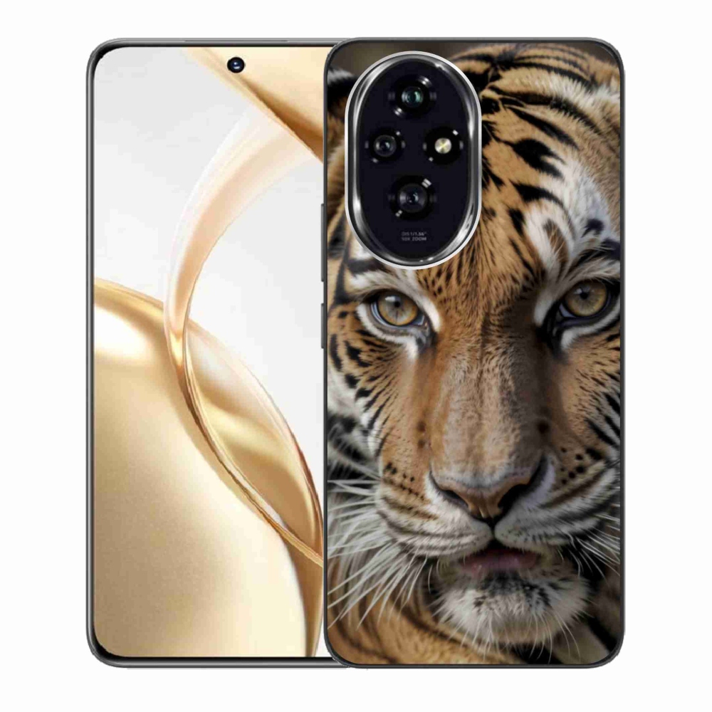 Gelový kryt mmCase na Honor 200 5G - tygří pohled