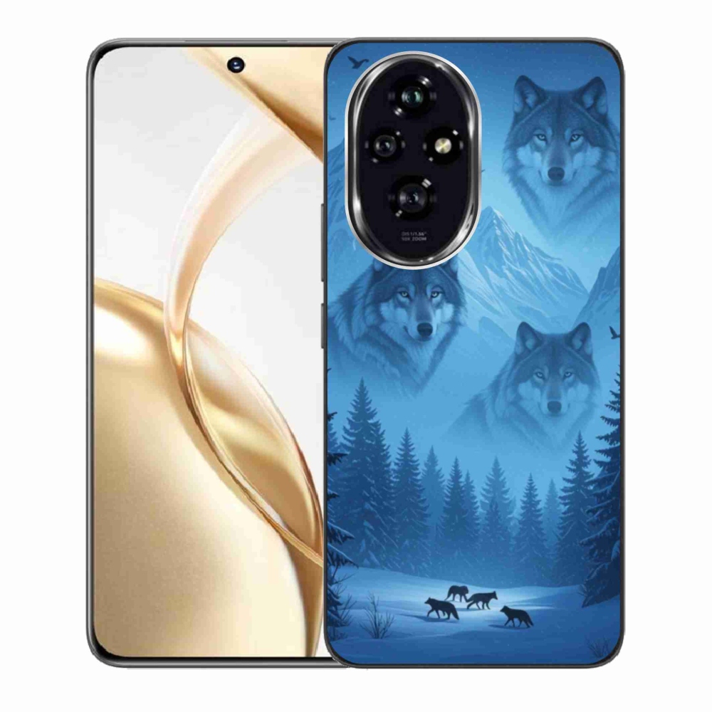 Gelový kryt mmCase na Honor 200 5G - vlčí smečka