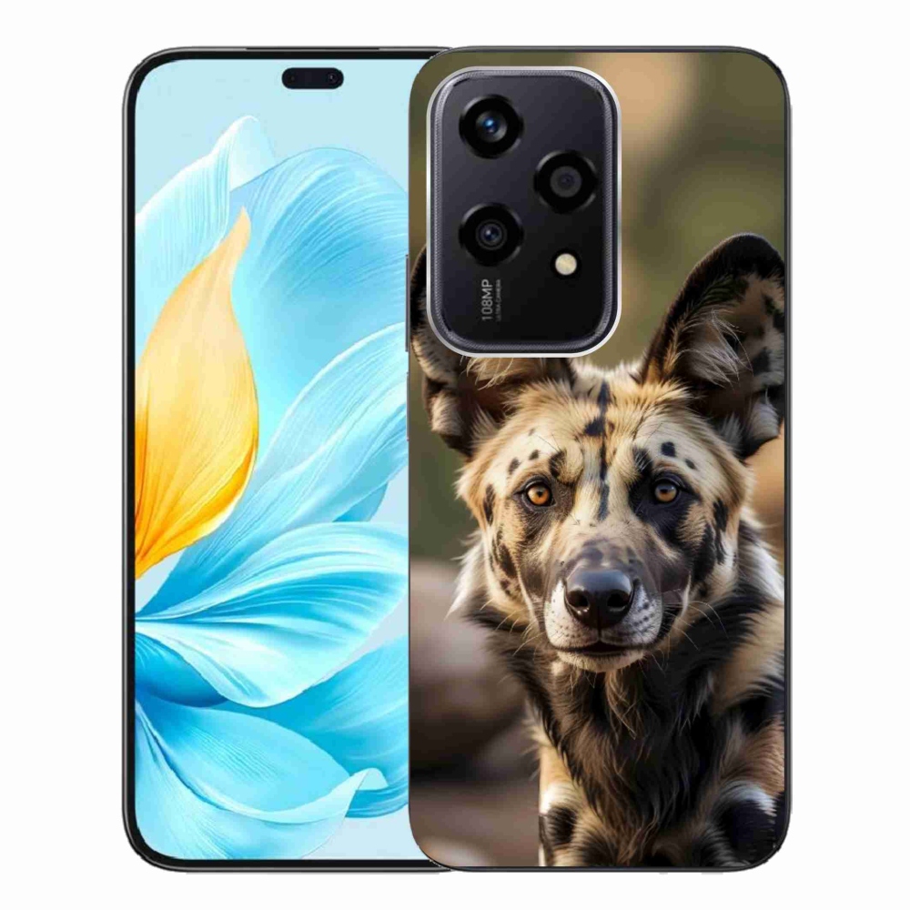 Gelový kryt mmCase na Honor 200 Lite 5G - africký divoký pes