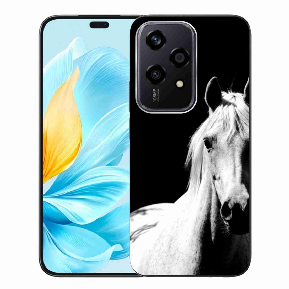 Gelový kryt mmCase na Honor 200 Lite 5G - bílý kůň 5