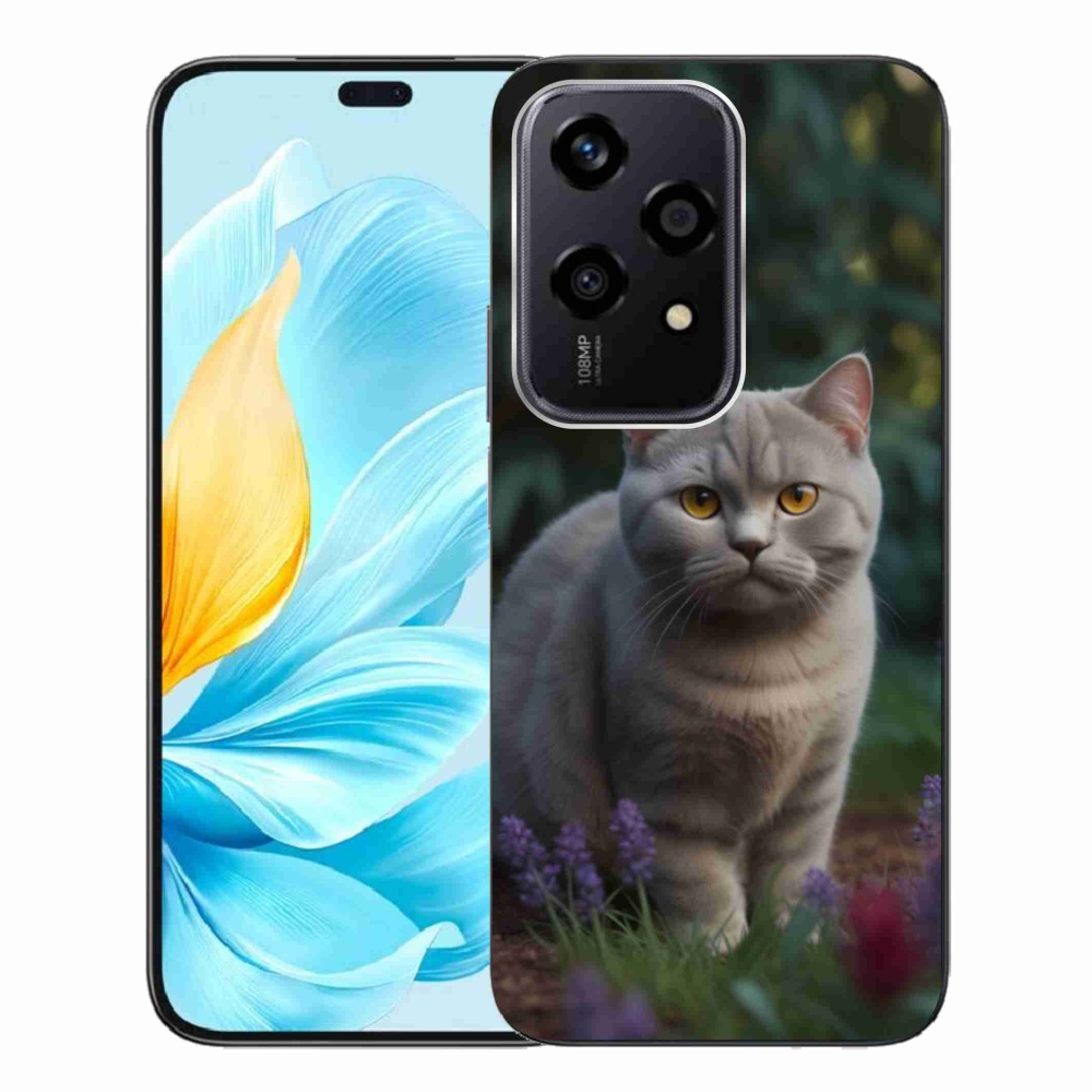 Gelový kryt mmCase na Honor 200 Lite 5G - britská kočka