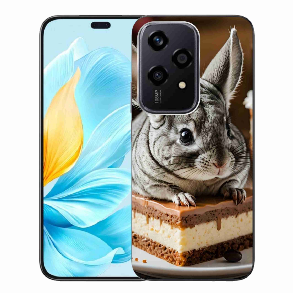 Gelový kryt mmCase na Honor 200 Lite 5G - činčila