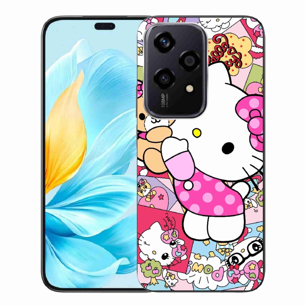 Gelový kryt mmCase na Honor 200 Lite 5G - cute kitty