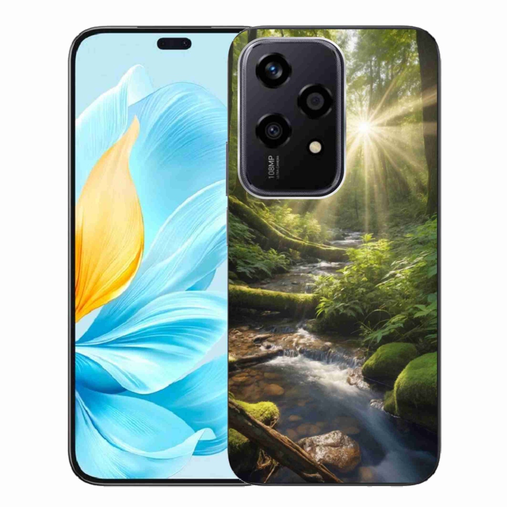 Gelový kryt mmCase na Honor 200 Lite 5G - hlubina lesa