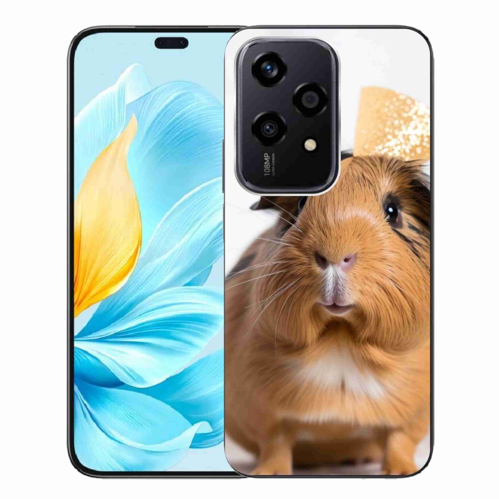 Gelový kryt mmCase na Honor 200 Lite 5G - hnědé morče