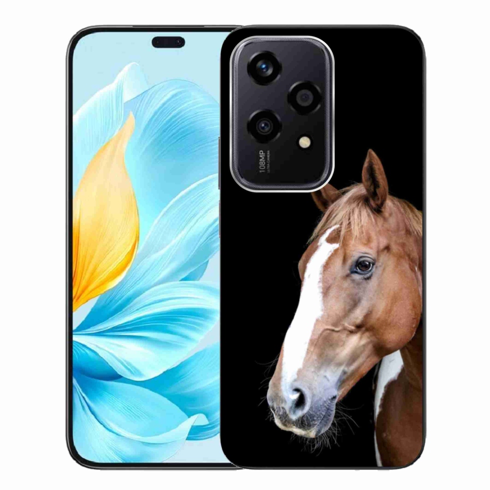 Gelový kryt mmCase na Honor 200 Lite 5G - hnědý kůň 3