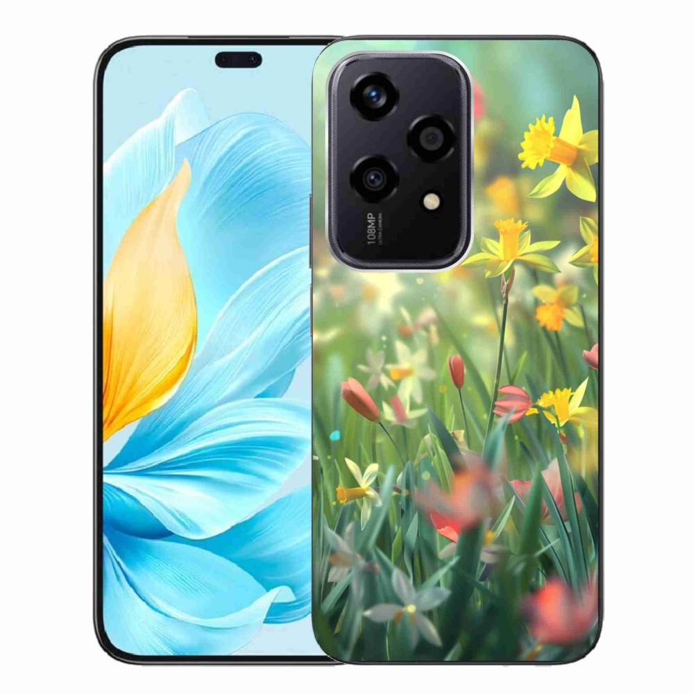 Gelový kryt mmCase na Honor 200 Lite 5G - jarní květy