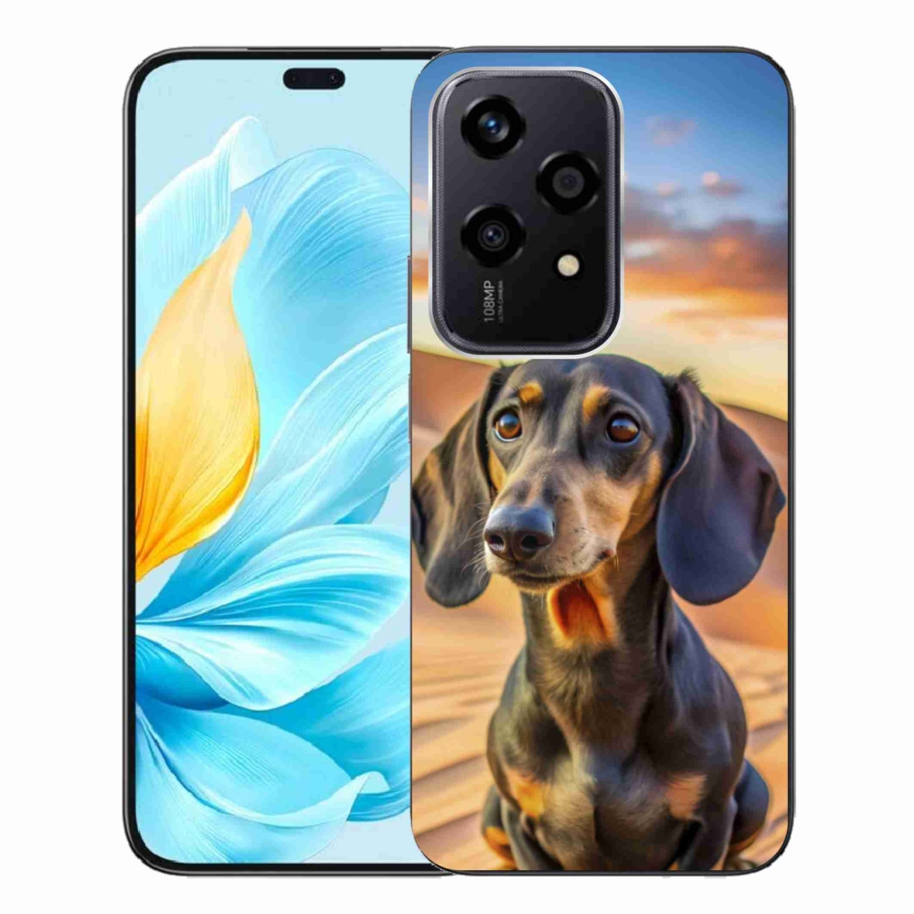 Gelový kryt mmCase na Honor 200 Lite 5G - jezevčík 3 