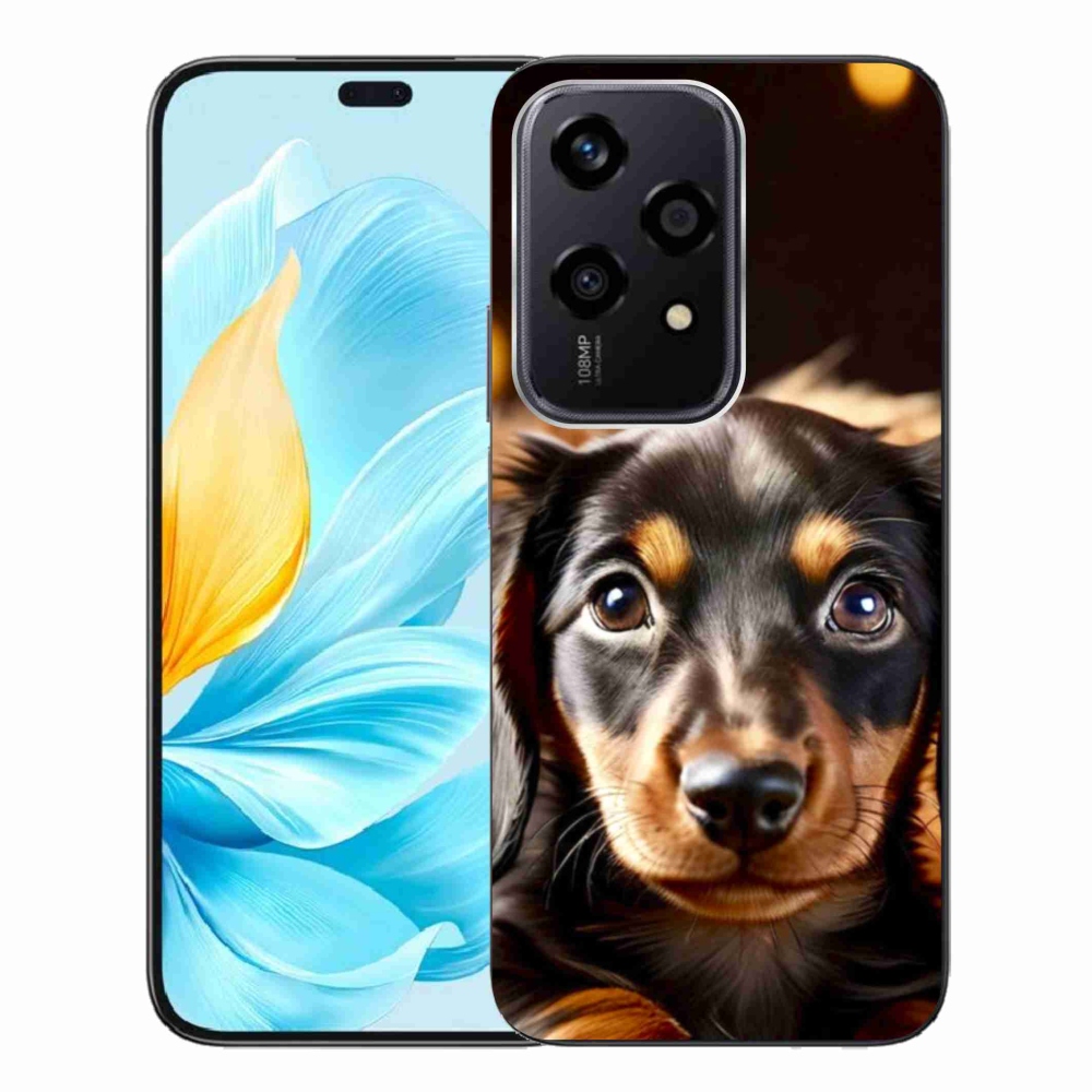 Gelový kryt mmCase na Honor 200 Lite 5G - jezevčík