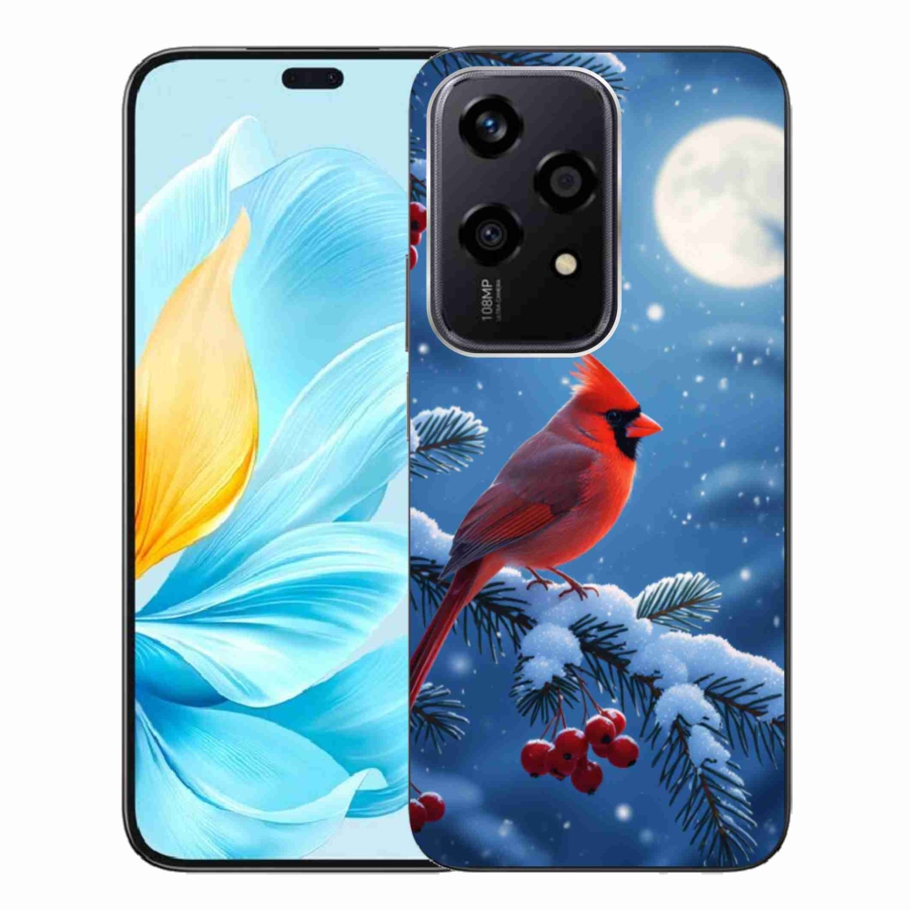 Gelový kryt mmCase na Honor 200 Lite 5G - kardinál červený