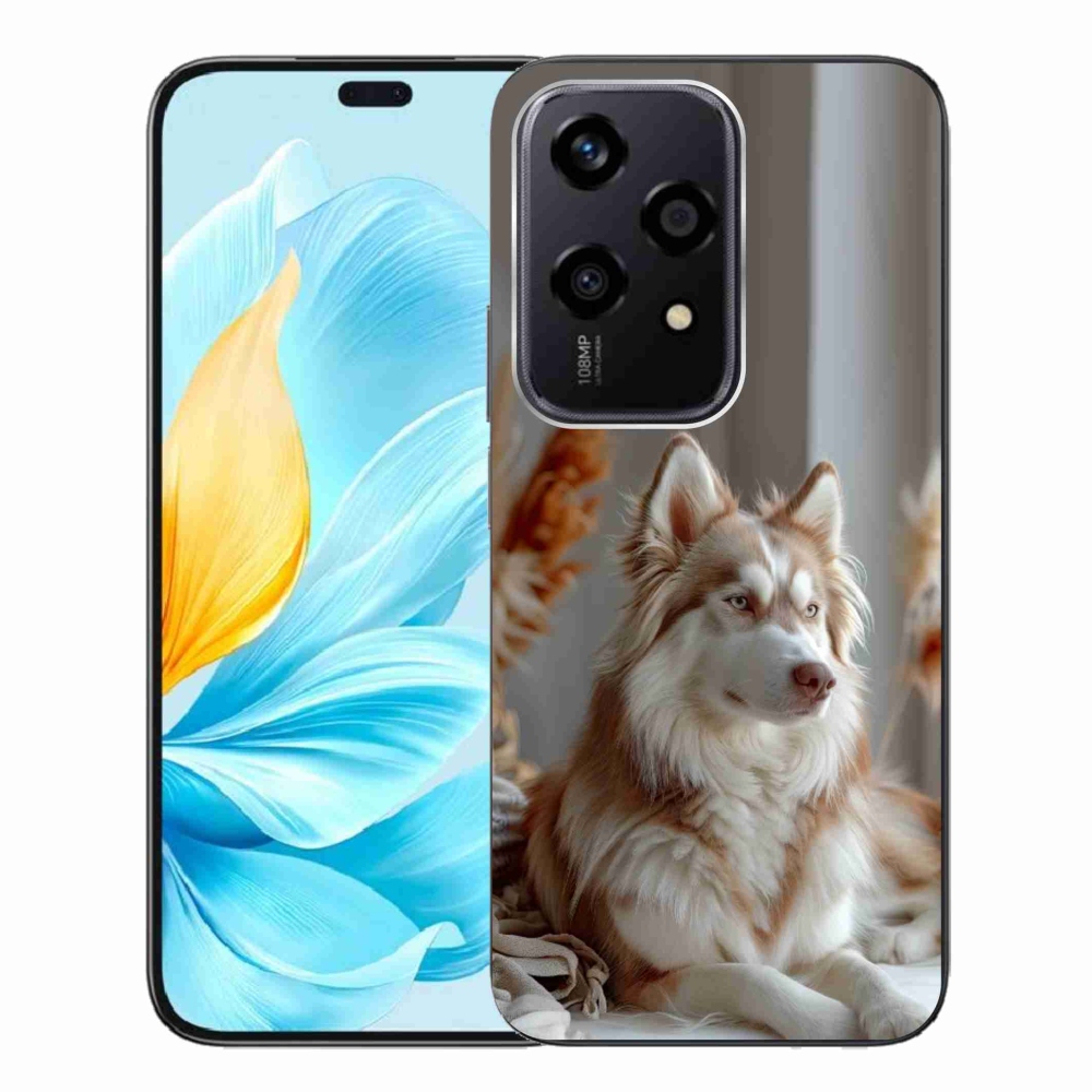 Gelový kryt mmCase na Honor 200 Lite 5G - klidný sibiřský husky