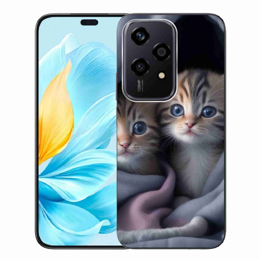 Gelový kryt mmCase na Honor 200 Lite 5G - kočičí duo 2