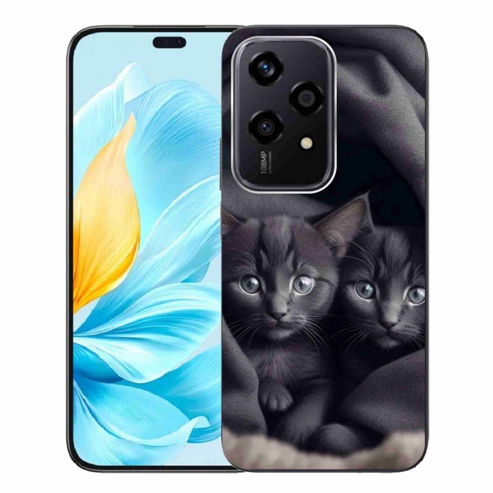 Gelový kryt mmCase na Honor 200 Lite 5G - kočičí duo