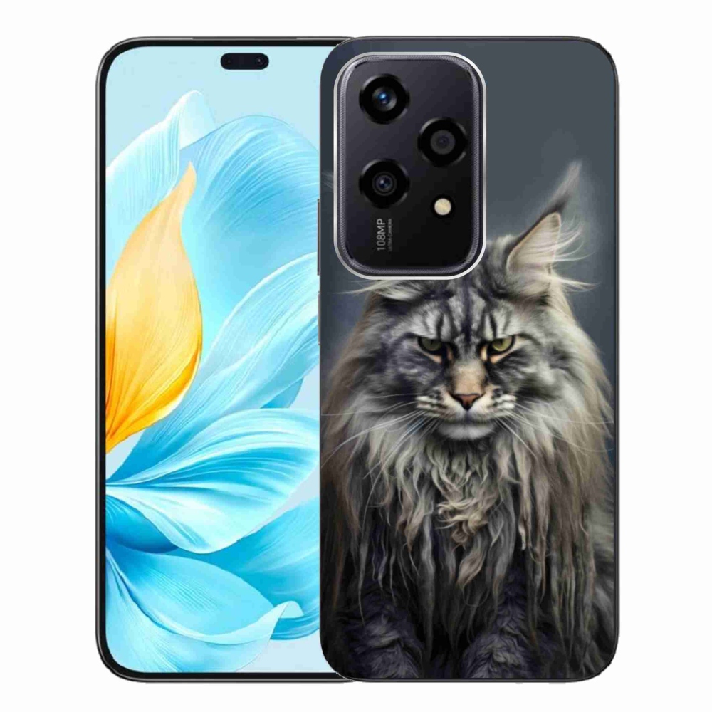 Gelový kryt mmCase na Honor 200 Lite 5G - kočíčí pohled 4