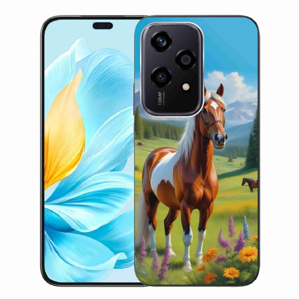 Gelový kryt mmCase na Honor 200 Lite 5G - kůň na louce