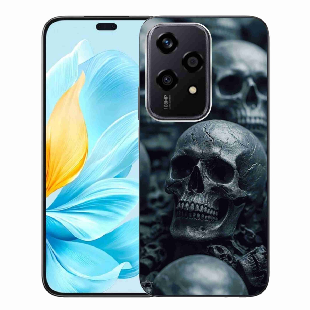 Gelový kryt mmCase na Honor 200 Lite 5G - lebka 2