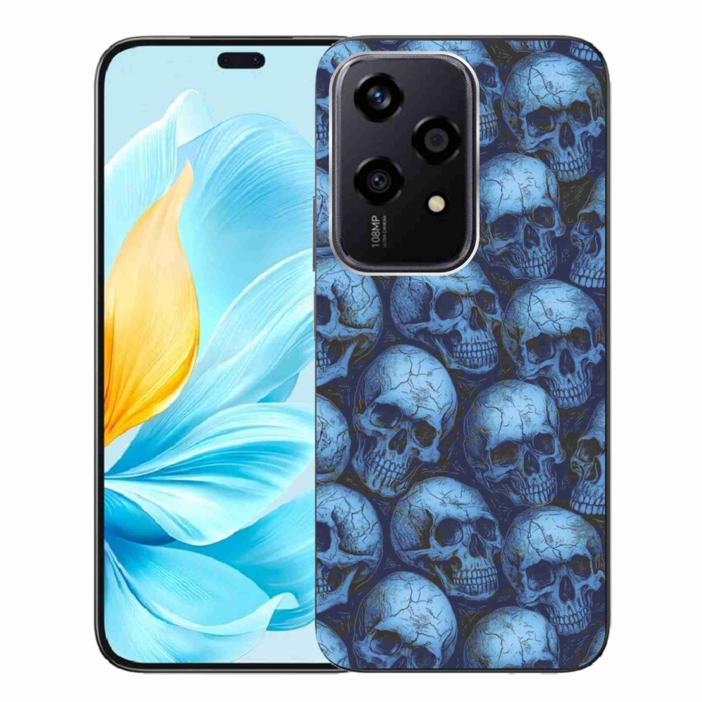 Gelový kryt mmCase na Honor 200 Lite 5G - lebky