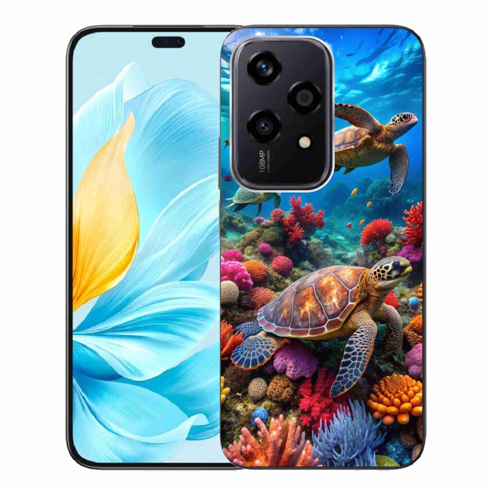 Gelový kryt mmCase na Honor 200 Lite 5G - mořský svět 2