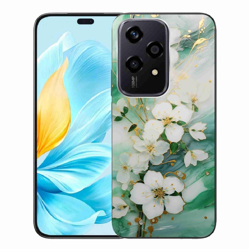 Gelový kryt mmCase na Honor 200 Lite 5G - něžné květy