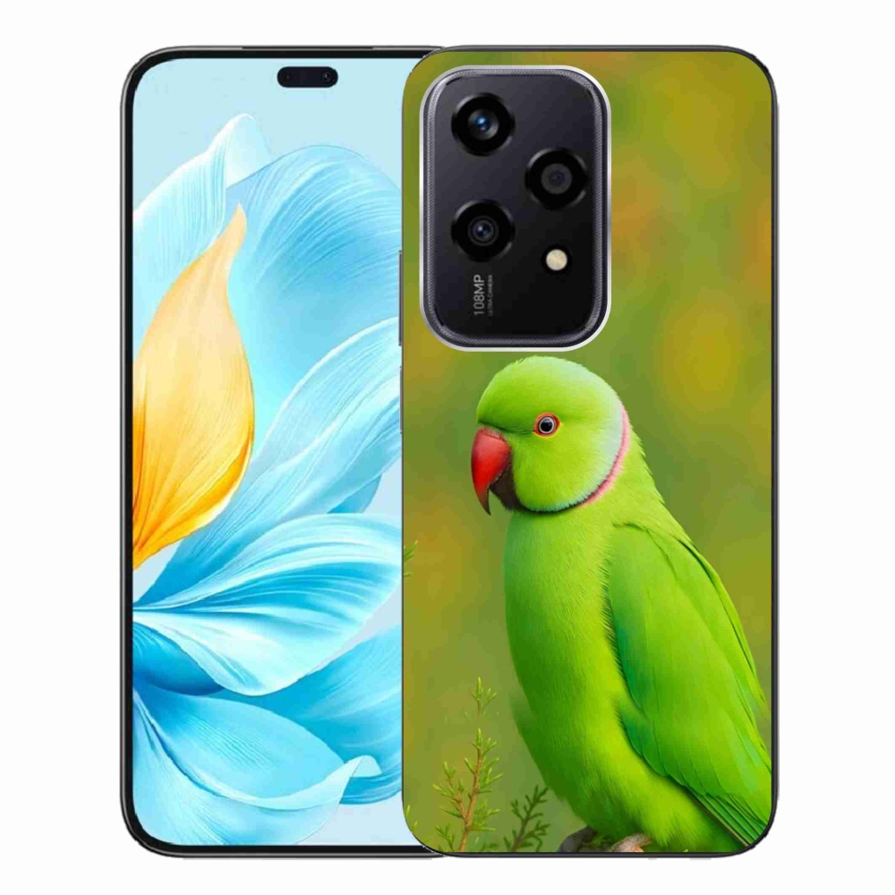 Gelový kryt mmCase na Honor 200 Lite 5G - papoušek alexandr 2