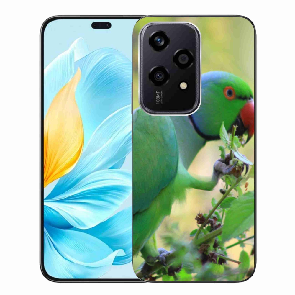 Gelový kryt mmCase na Honor 200 Lite 5G - papoušek alexandr