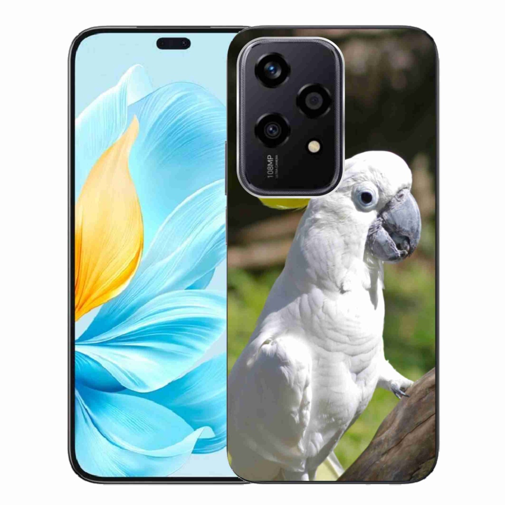 Gelový kryt mmCase na Honor 200 Lite 5G - papoušek kakadu 2