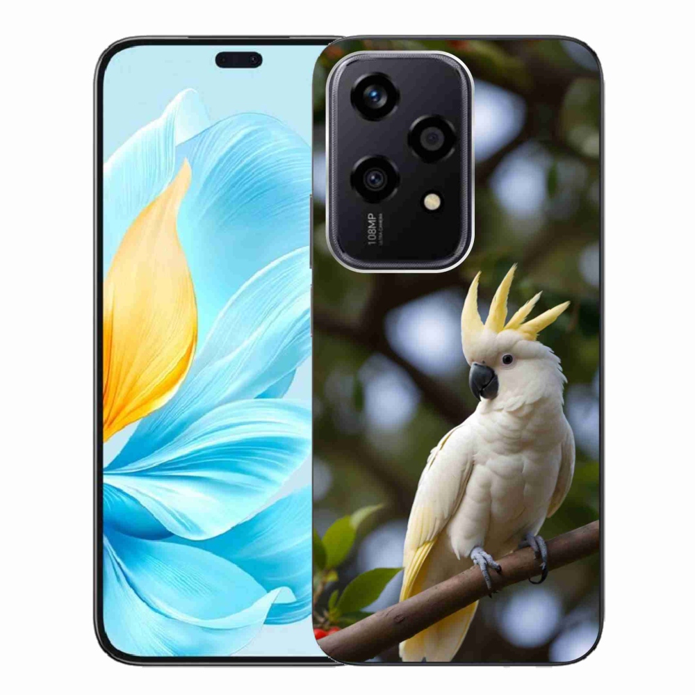 Gelový kryt mmCase na Honor 200 Lite 5G - papoušek kakadu 3