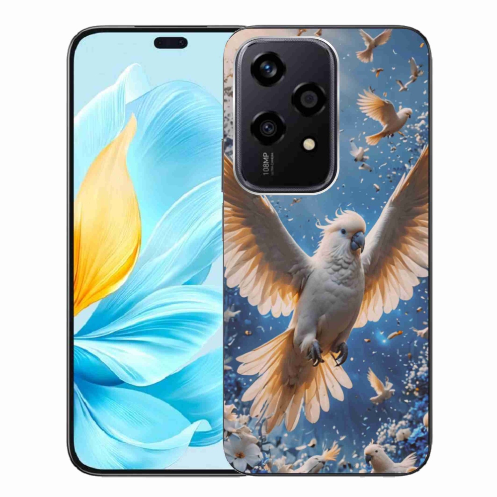 Gelový kryt mmCase na Honor 200 Lite 5G - papoušek kakadu