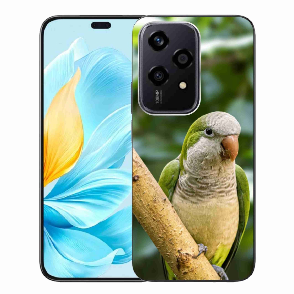 Gelový kryt mmCase na Honor 200 Lite 5G - papoušek mníšek