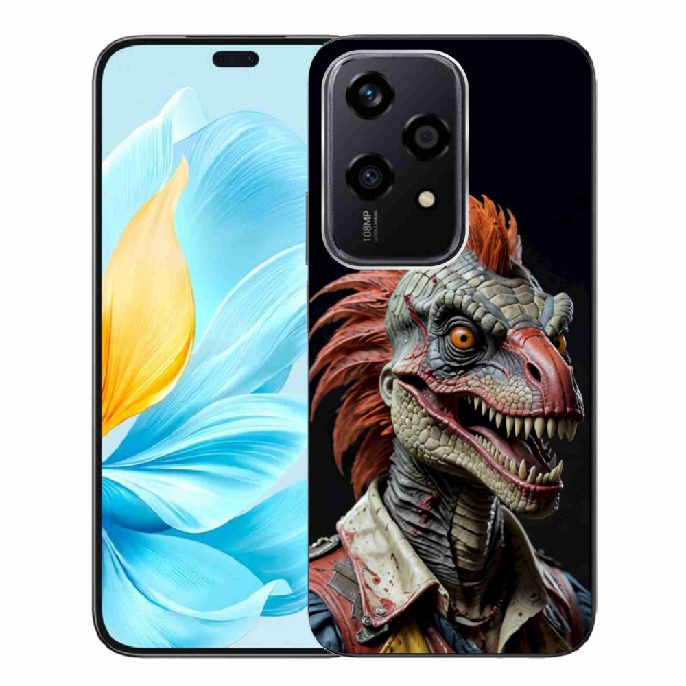 Gelový kryt mmCase na Honor 200 Lite 5G - punk dinosaurus
