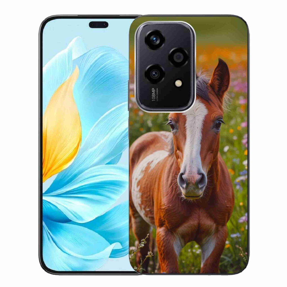 Gelový kryt mmCase na Honor 200 Lite 5G - roztomilé hříbě