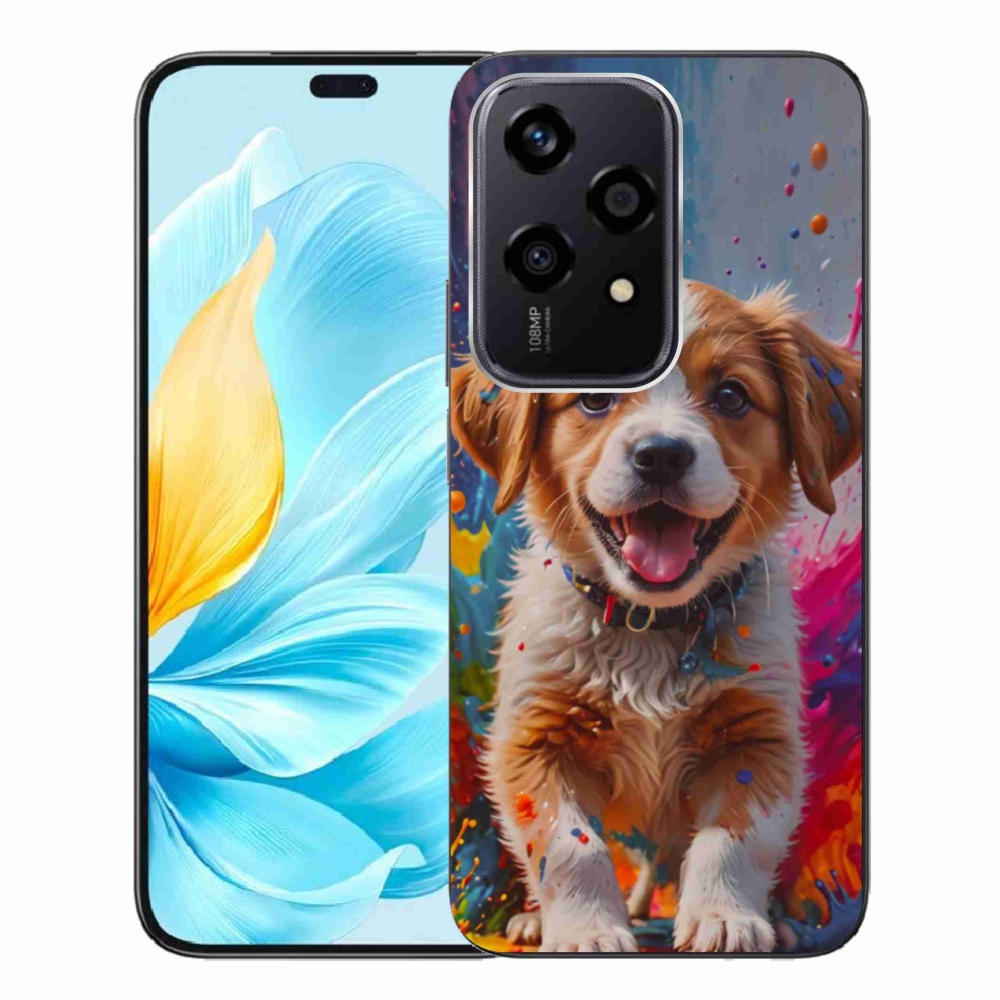 Gelový kryt mmCase na Honor 200 Lite 5G - roztomilé štěně 3