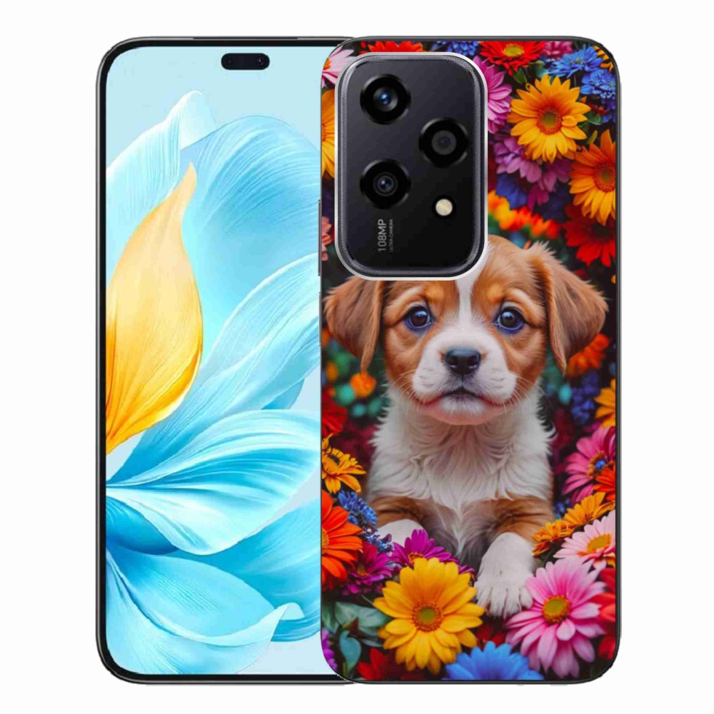 Gelový kryt mmCase na Honor 200 Lite 5G - roztomilé štěně