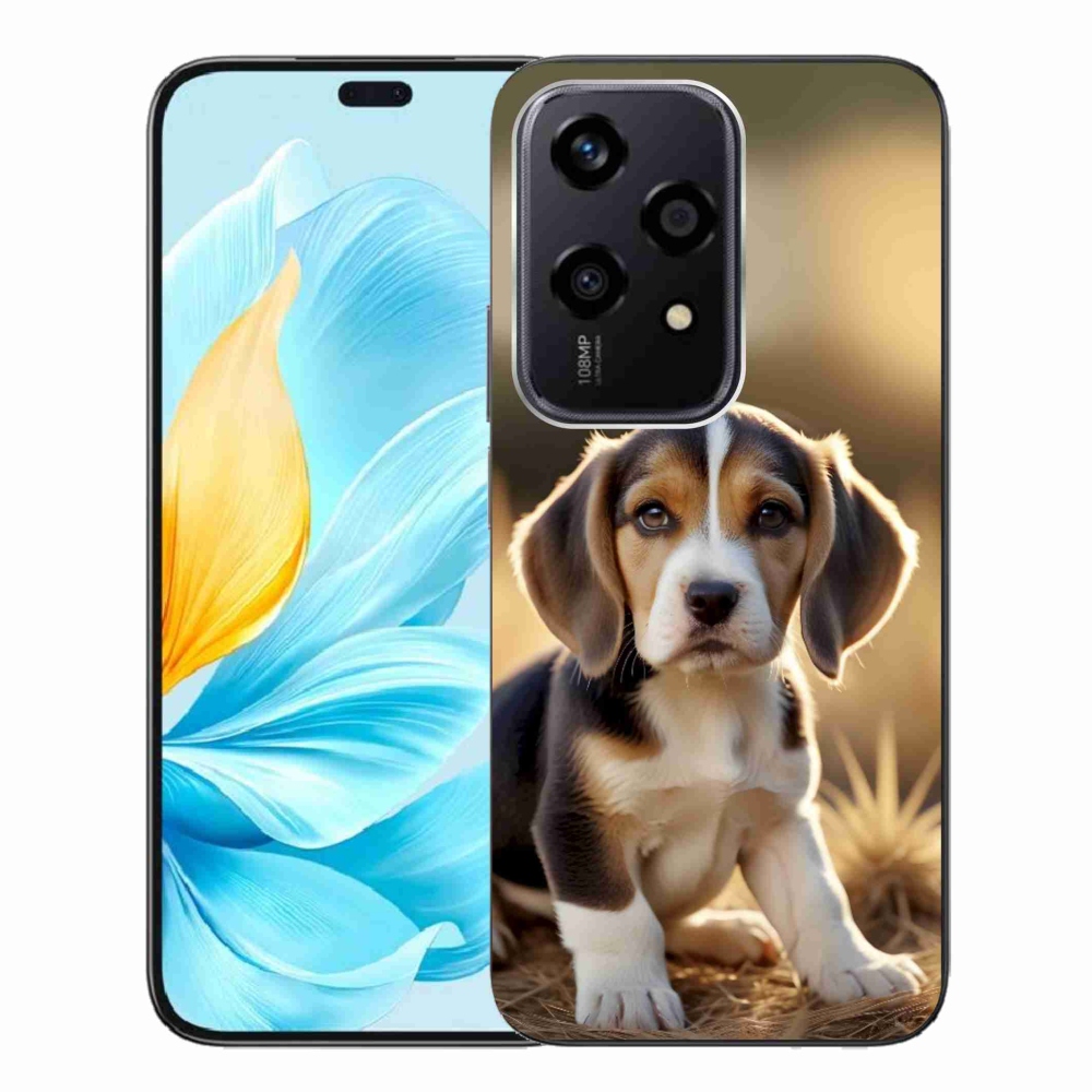 Gelový kryt mmCase na Honor 200 Lite 5G - roztomilý bígl