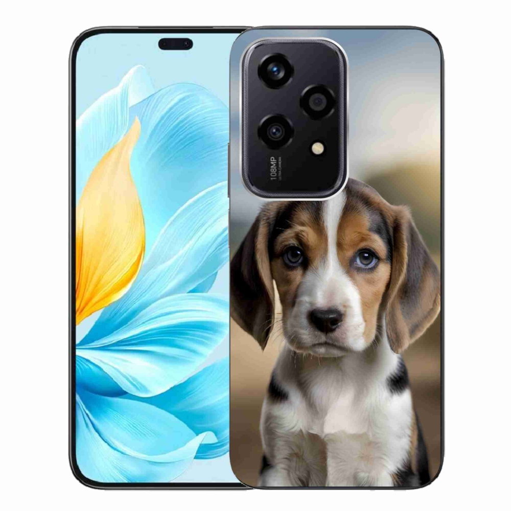 Gelový kryt mmCase na Honor 200 Lite 5G - roztomilý bígl