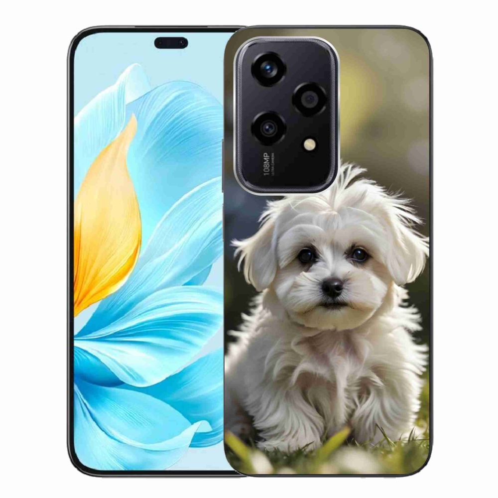 Gelový kryt mmCase na Honor 200 Lite 5G - roztomilý maltézský psík