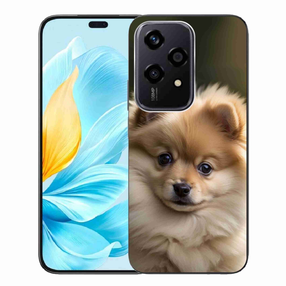 Gelový kryt mmCase na Honor 200 Lite 5G - roztomilý pomeranian 2
