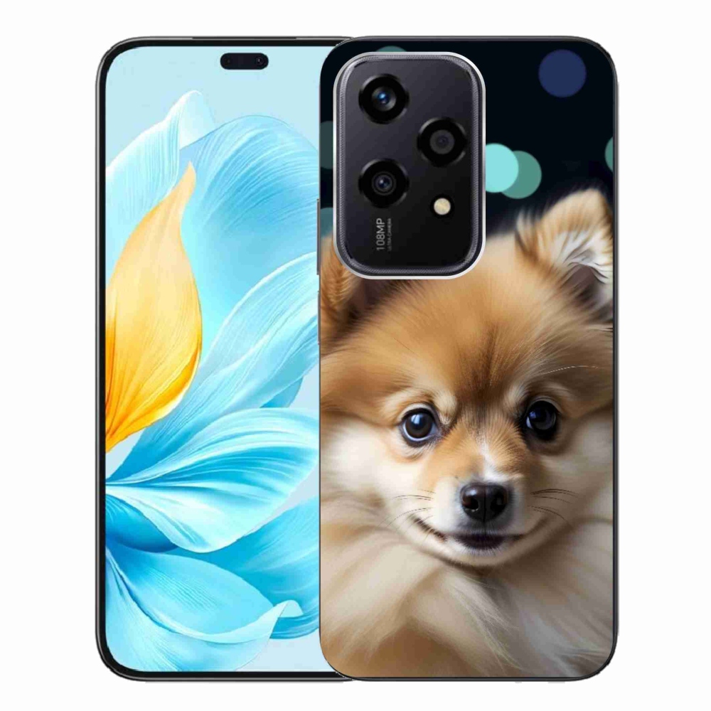 Gelový kryt mmCase na Honor 200 Lite 5G - roztomilý pomeranian