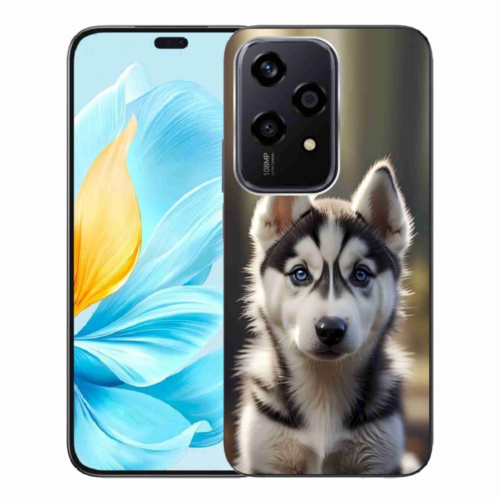 Gelový kryt mmCase na Honor 200 Lite 5G - roztomilý sibiřský husky
