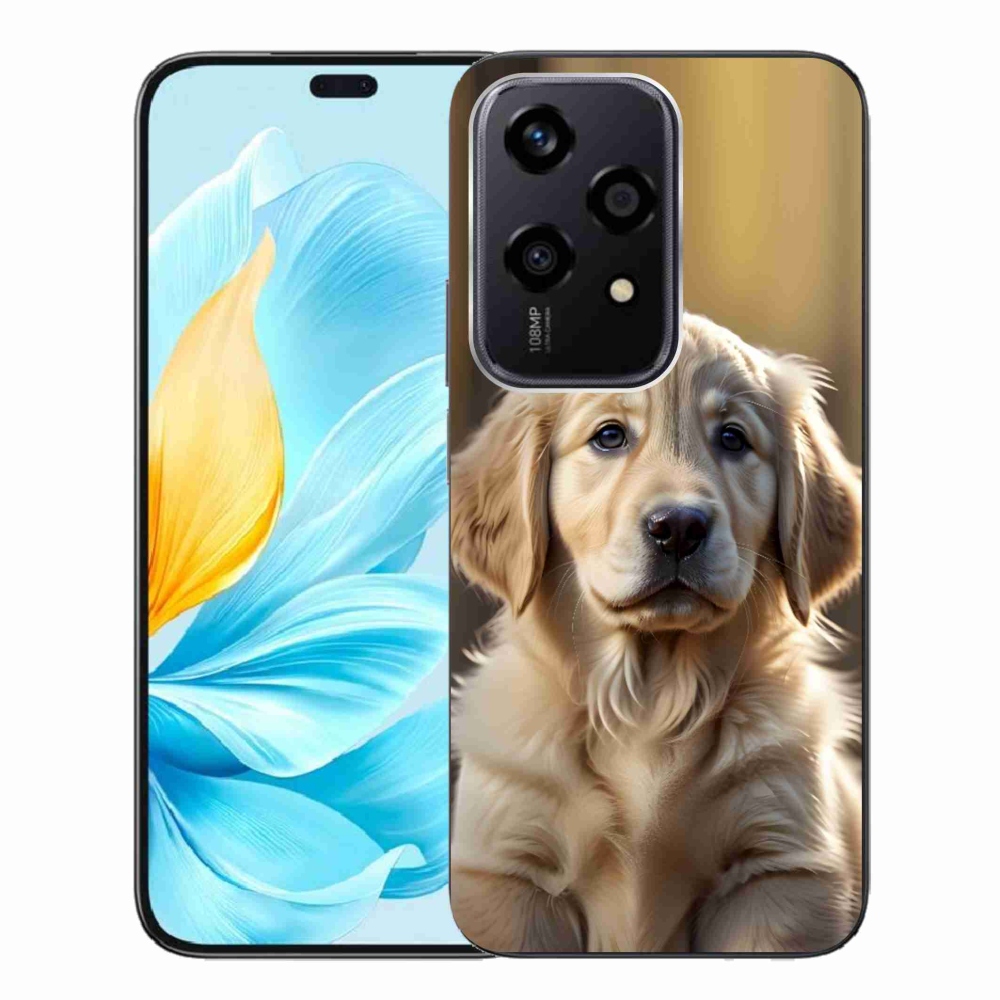 Gelový kryt mmCase na Honor 200 Lite 5G - roztomilý zlatý retrívr
