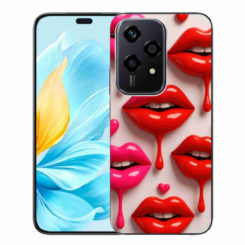 Gelový kryt mmCase na Honor 200 Lite 5G - rty 2
