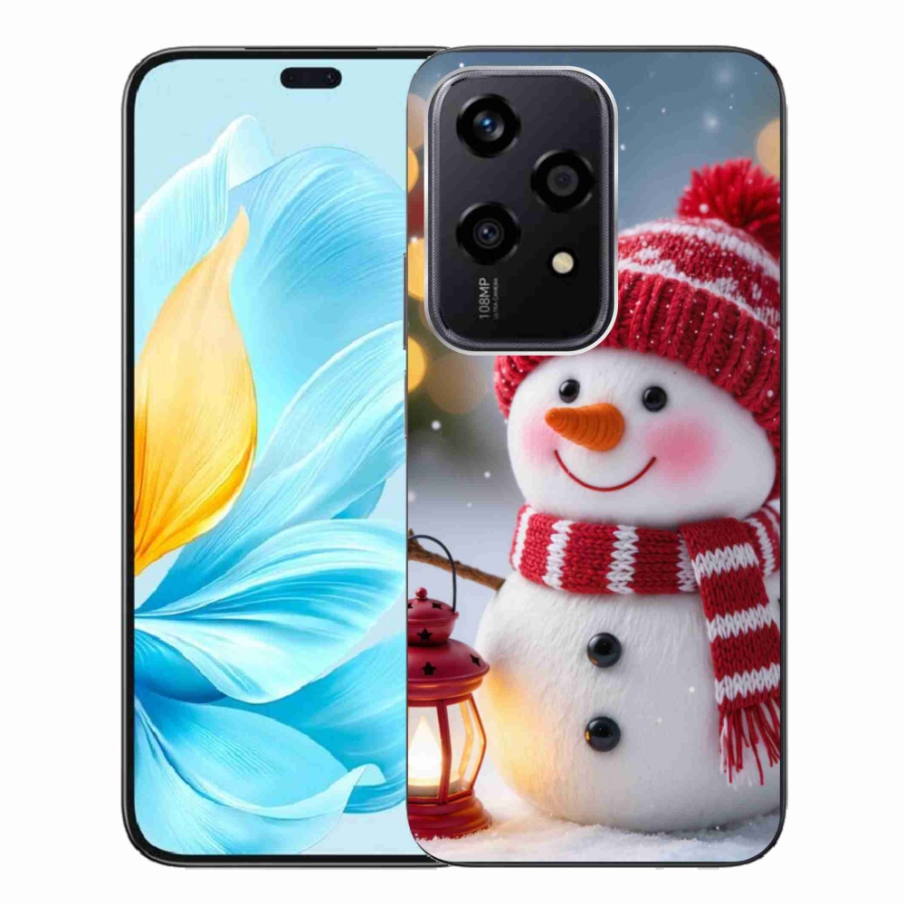 Gelový kryt mmCase na Honor 200 Lite 5G - sněhulák 2