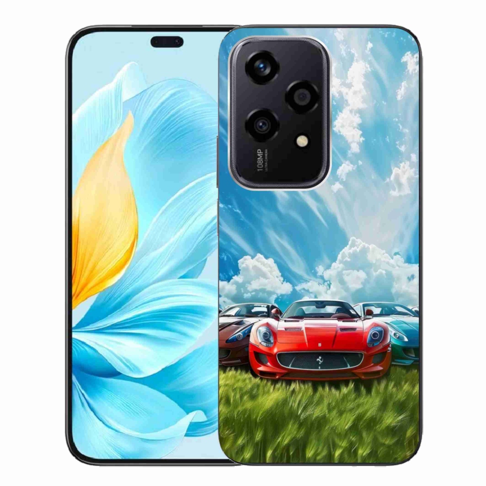 Gelový kryt mmCase na Honor 200 Lite 5G - sportovní vozy