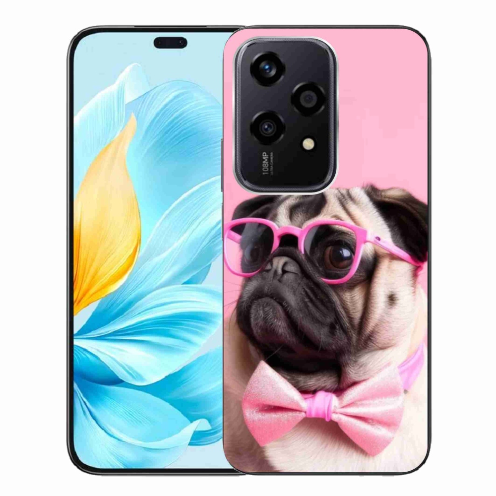 Gelový kryt mmCase na Honor 200 Lite 5G - stylový mops