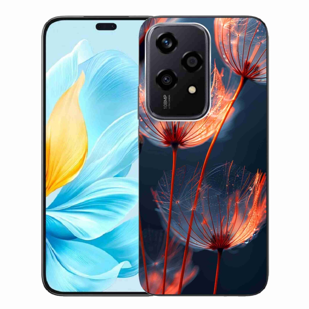 Gelový kryt mmCase na Honor 200 Lite 5G - světélkující chmýří